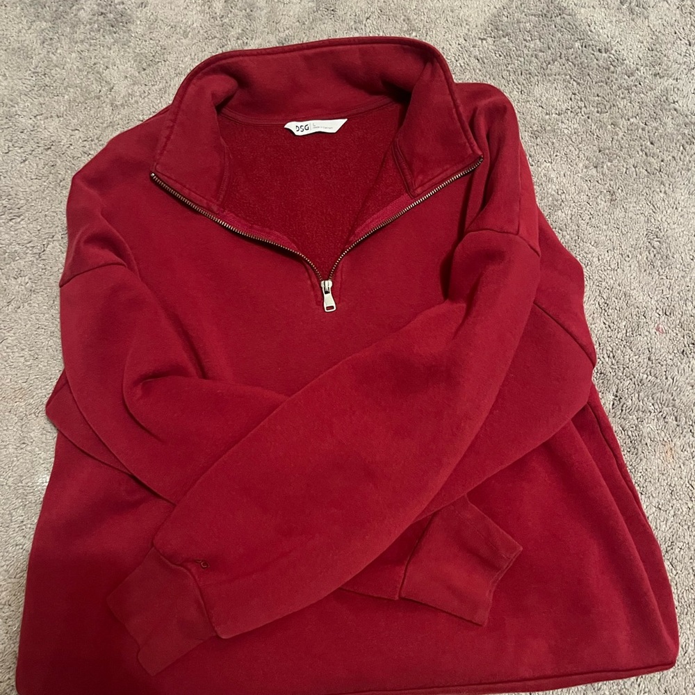 DSG Burgundy Zip Up